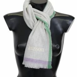 Best Sale 🔔 Missoni 100% Cashmere Unisex Wrap Men's Scarf 👍