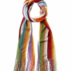 Deals ⭐ Missoni Wool-Blend Scarf, Beige for 👩 women ✨