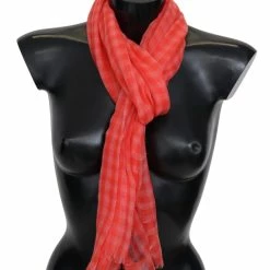 New 👏 Missoni Check Cashmere Unisex Wrap Fringes Men's Scarf ⭐