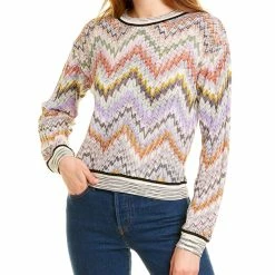 Hot Sale 🛒 Missoni Wool-Blend Sweater for 👩 women 🎁