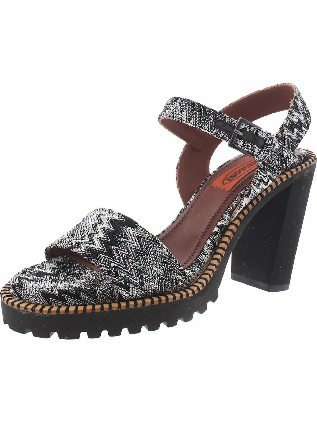 Best Sale ✔️ Missoni 👩 Womens Open Toe Ankle Strap 👠 Heels ✨