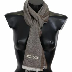 Top 10 🔥 Missoni Striped Wool Unisex Neck Wrap Men's Scarf 🎉