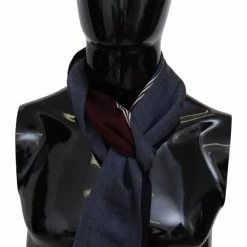 Discount 😀 Missoni Wool Striped Unisex Neck Wrap Shawl Fringes Men's Scarf ⌛